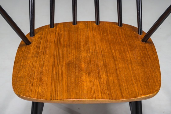 Image 1 of Fanett-Esszimmerstühle, Ilmari Tapiovaara zugeschrieben, 1960er Jahre, 5er-Set