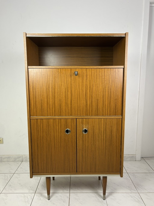 Vintage Unigro kast opbergkast met klep