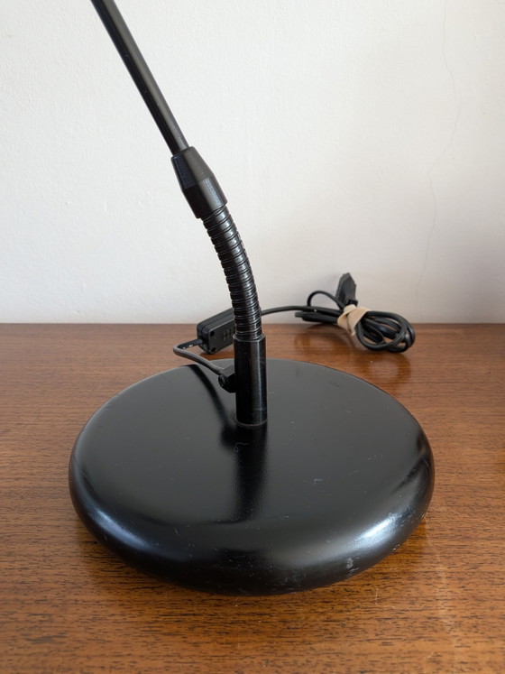 Image 1 of Vintage TPB table lamp black Postmodern Memphis Design Italy 1980s