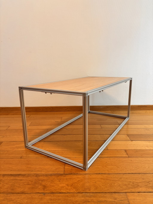 Mesa de centro N1 – salontafels, Aluminium, Wood