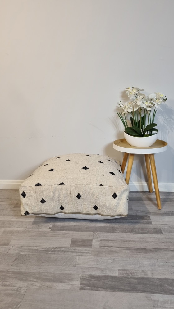 Image 1 of Kelim berber poef , marokkaanse zitkussen