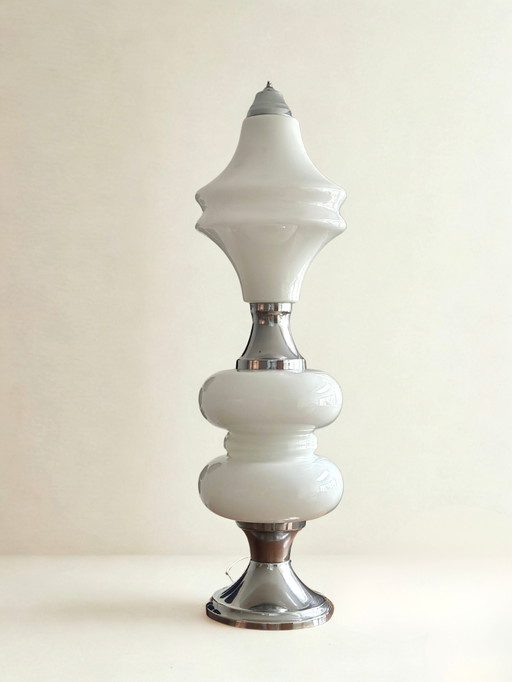 Rara lampada da terra italiana in stile Space Age. – vloerlampen, Murano Glass