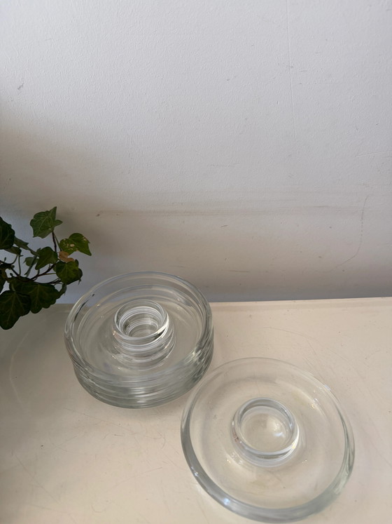 Hueveras de cristal de mediados de siglo – Loza, Glass, Mid Century Modern (photo 3 of 4)