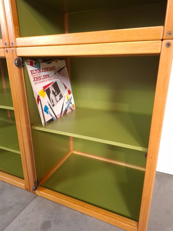 Design Flötotto Profilsystem Mobile modulare – 4 parti – Faggio verde, Mobile 2 – Armadi a muro, Plastic (photo 13 of 25)