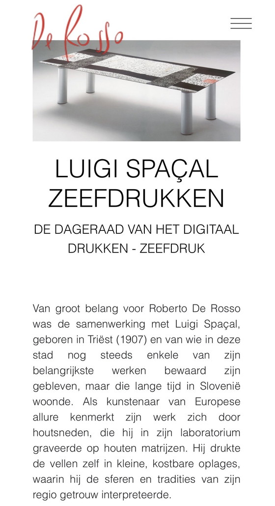 Image 1 of Tavolo da pranzo di design postmoderno di De Rosso, Italia