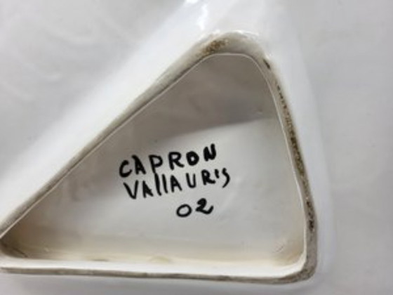 Image 1 of Roger Capron XXL ceramic bowl Vallauris Côte-d'Azur France 1950