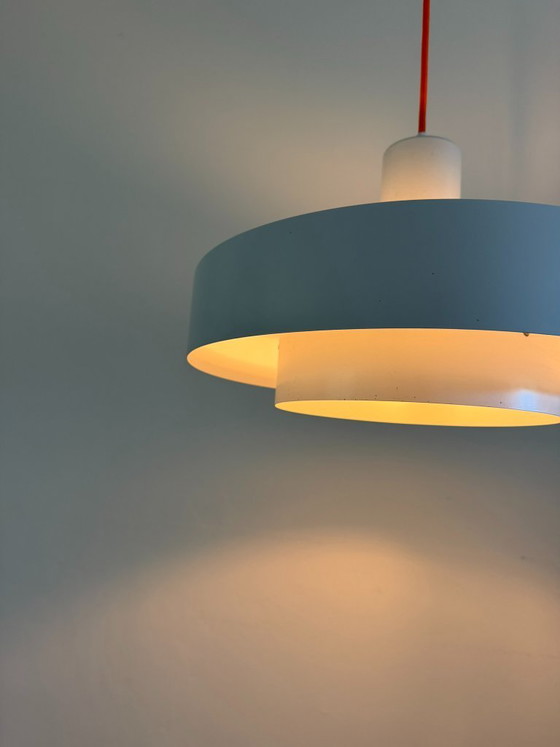 Lampada a sospensione vintage Fog & Morup Equator - Jo Hammerborg - Design danese - Stile brutalista (photo 6 of 12)