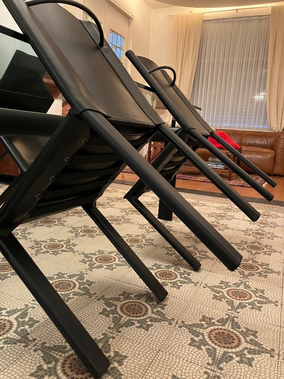 Image 1 of 4 chaises au design vintage Matteo Grassi