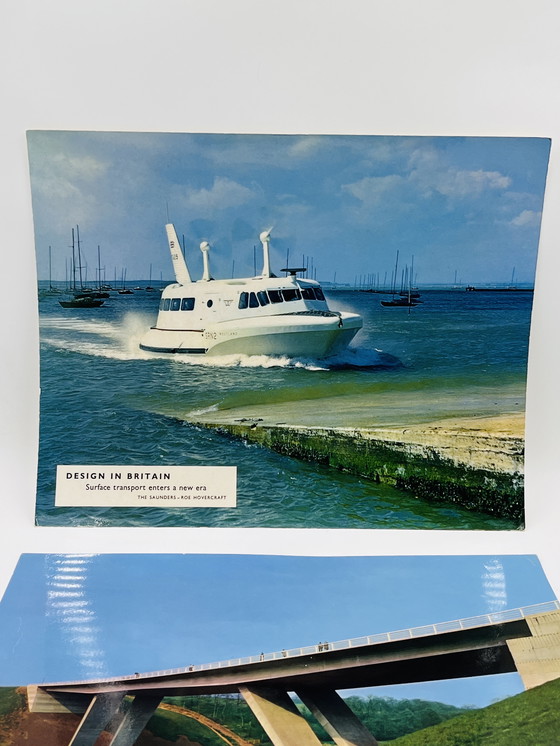 Image 1 of Set di 4 foto in cartone "Design in Britain"