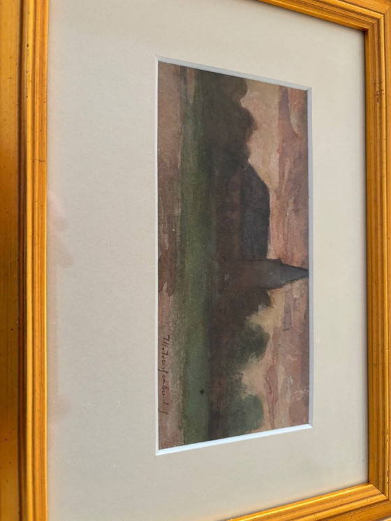 Image 1 of Aquarel J. H. Weissenbruch