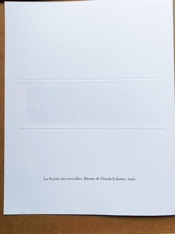 Image 1 of Claude Lalanne (1925-2019), La società dei coccodrilli