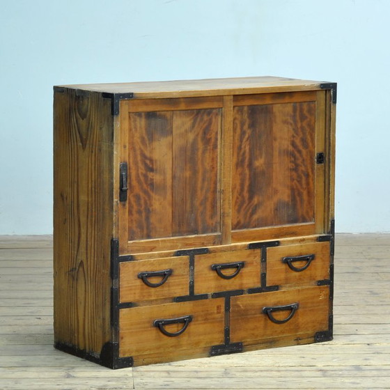 Image 1 of Commode japonaise Tansu, vers 1900