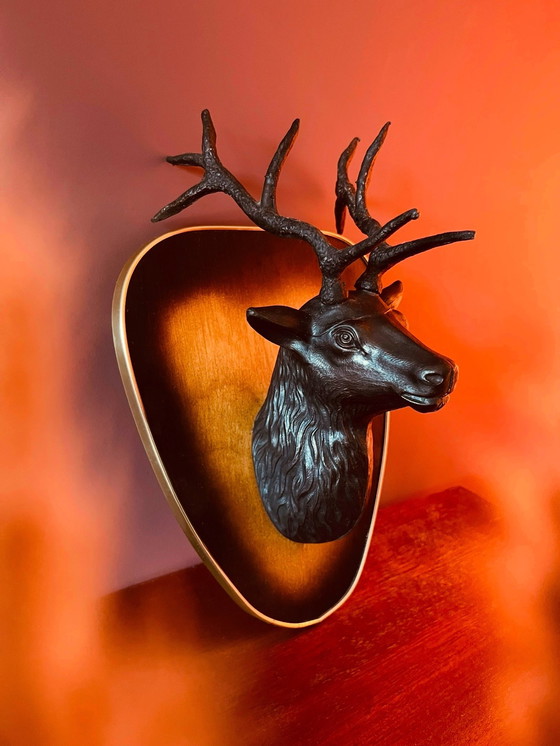 Image 1 of Vintage Deer Shield