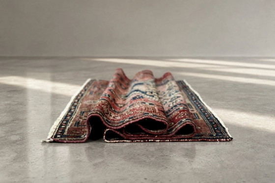 Tappeto Hamadan Kamse orientale vintage tessuto a mano dal Medio Oriente, anni '60 – Oggetti decorativi, Wool (photo 5 of 14)