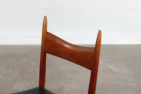 Set di 4 Sedie in Teak di Vestervig Eriksen Design Danese Vintage – Eriksen (Vestervig), Sedie da pranzo (photo 4 of 15)