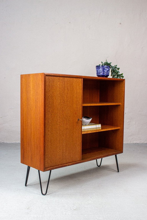 Vintage teakhouten ladekast/dressoir uit de jaren 60, midden van de vorige eeuw. – WK Möbel, Ladekasten, Wood (photo 6 of 11)