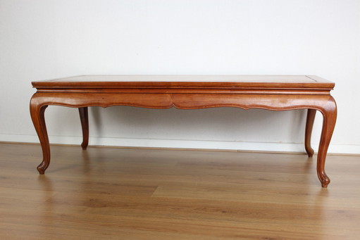 Tavolino basso cinese in legno Huali