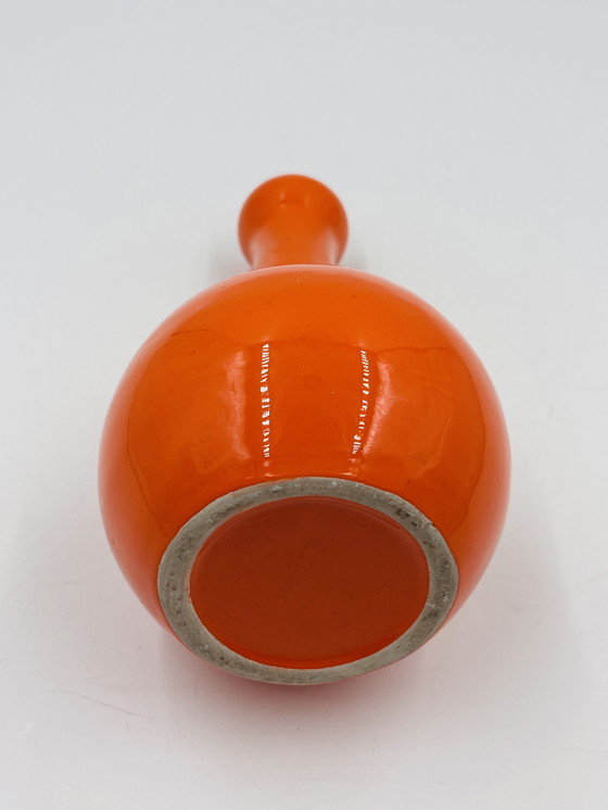 Image 1 of Keramikvase orange Italy