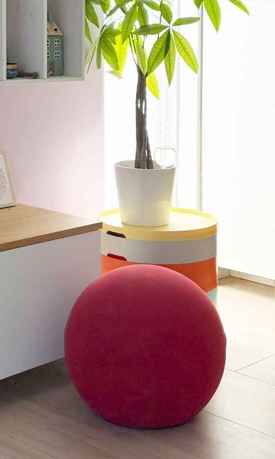 2x Baleri Italia Tatino Pouf – Footstools & poufs, Plastic, Textile (photo 3 of 6)