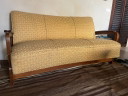 Antikes 3-Sitzer-Sofa aus Antwerpen, neu bezogen