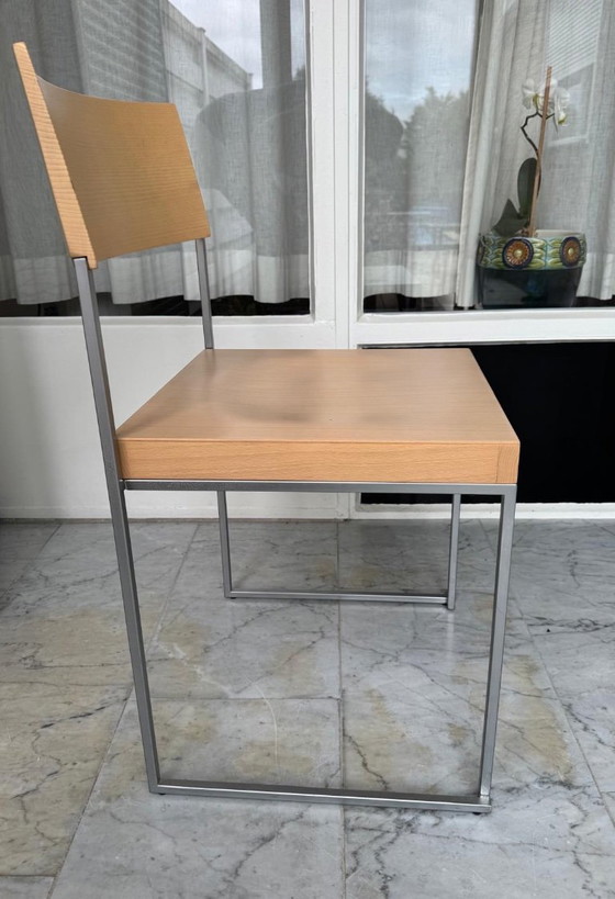 Lapalma Chair Enzo Berti Beech Cuba – Dining chairs, Metal, Wood (photo 3 of 5)