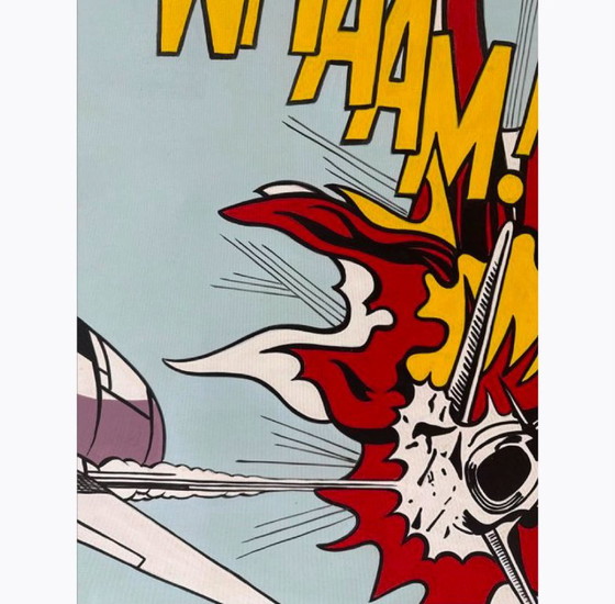 WHAAM after the artist Roy Lichtenstein (2026) "After Roy" – Paintings & Drawings, Canvas (photo 7 of 8)