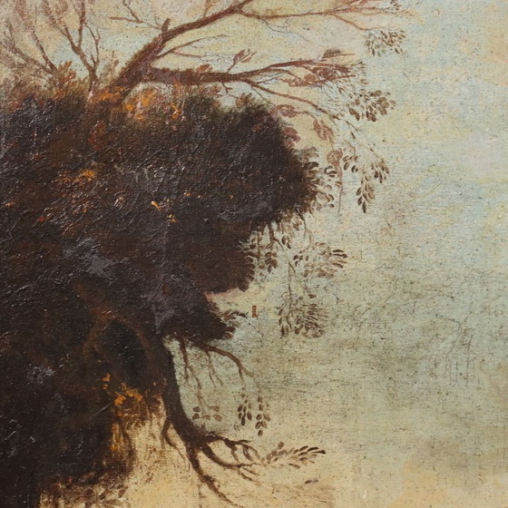 Image 1 of Landscape Painting with Holy Hermit