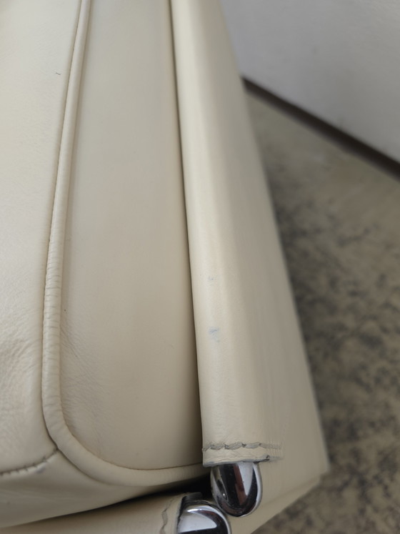 Image 1 of Poltrona Frau Twice driezits designbank, leren bank, sofa