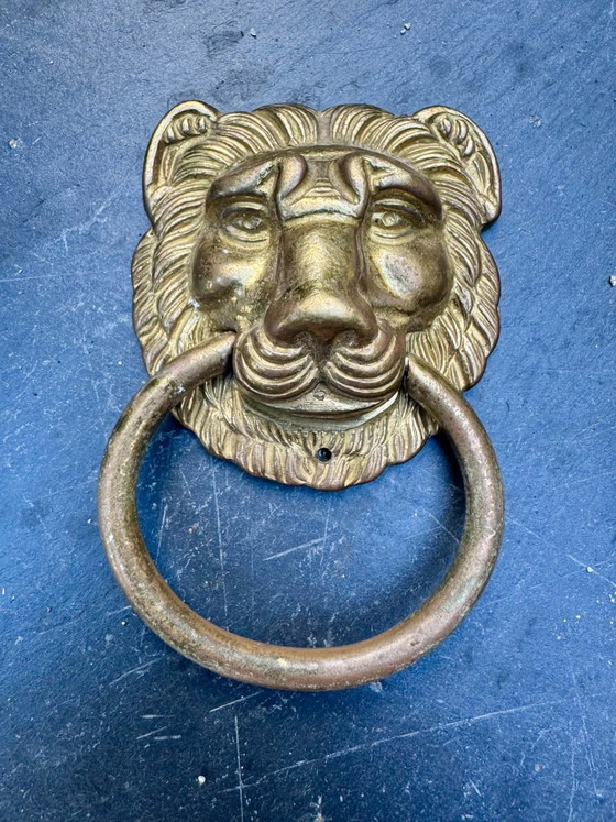 2 Brass Lion Furniture Handles Louis XIV Style – Decorative Objects (photo 3 of 5)
