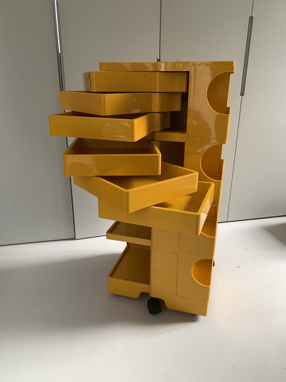 Image 1 of Boby Trolley Joe Colombo Giallo, Extra Alto