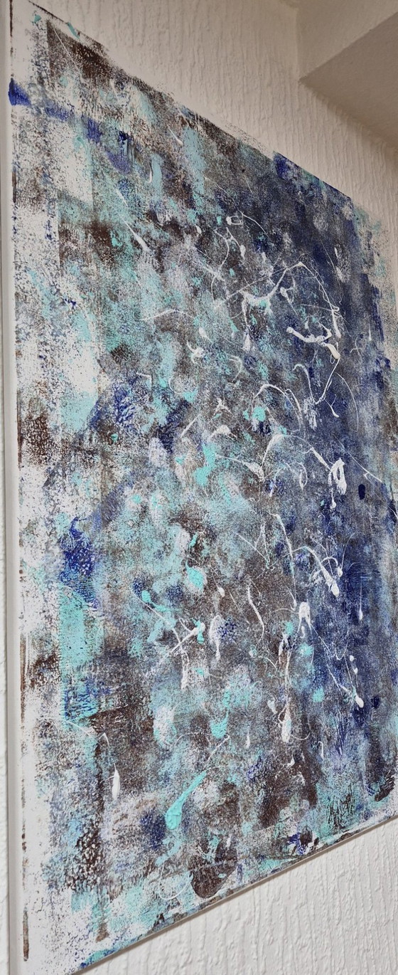 Abstract Modern Art - Abstract841 – Paintings & Drawings, Canvas (photo 7 of 9)