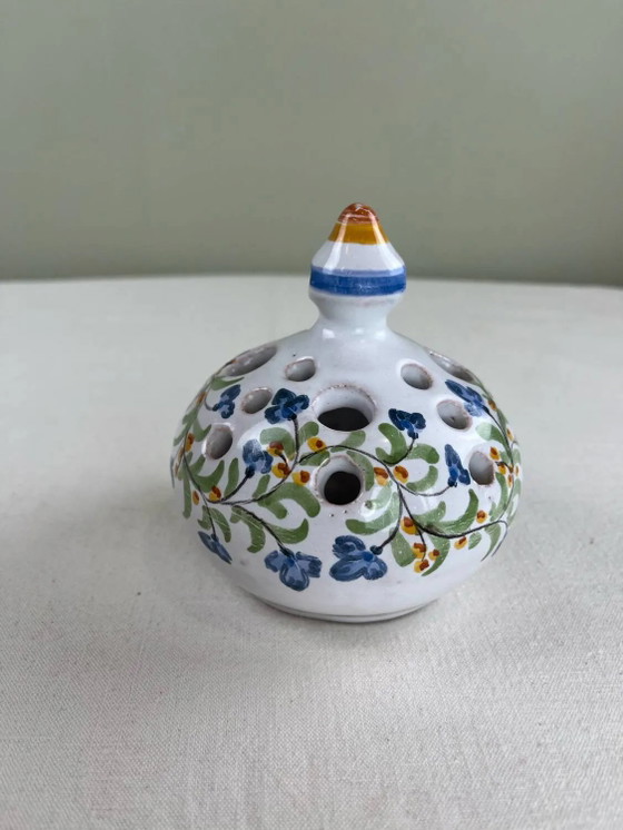 Cuadro de flores antiguo – Jarrones, Porcelain, Bohemian (photo 7 of 7)
