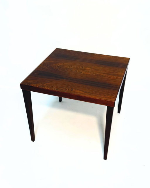 Table basse vintage en palissandre danoise du Mid Century