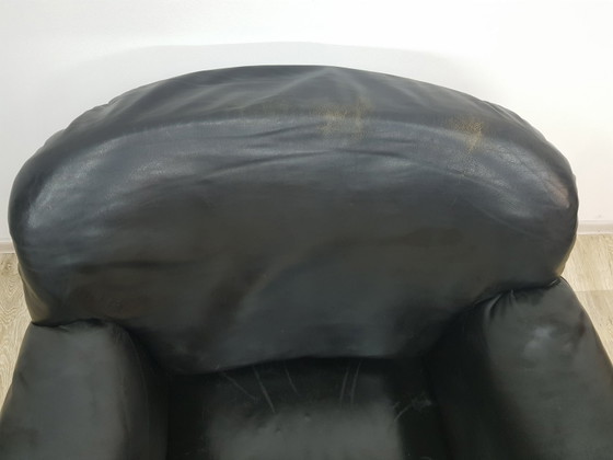 Vintage Art Deco Club Fauteuil in Leer, Jaren 30 – Leather, Wood (photo 7 of 13)