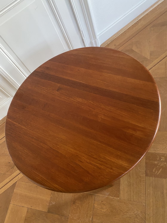 Image 1 of Vintage Wooden Coffee Table Ml131 By Illum Wikkelsoo For Mikael Laursen