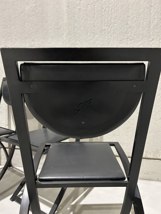 Image 1 of 4x KFF Sinus stoelen