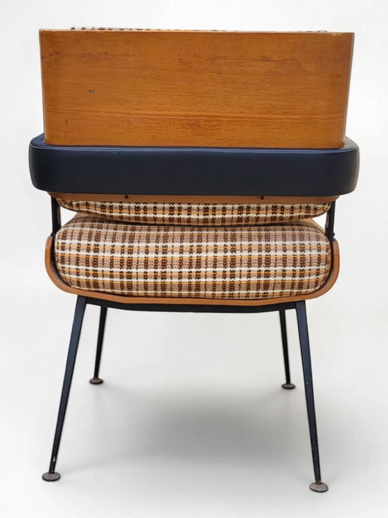 Poltrona moderna Marcom 704, anni '60 – Richard, Poltrone, Wood, Metal (photo 7 of 13)