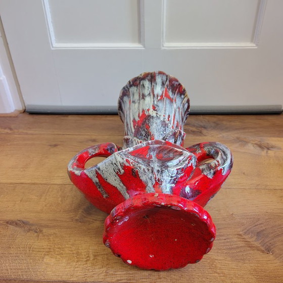 Image 1 of Beautiful large colored vase (sixties Vallauris?)