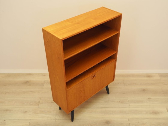 Image 1 of Libreria in teak, design danese, anni '70, realizzata in Danimarca.