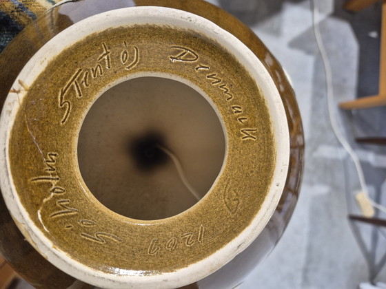 Image 1 of Soholm Einar Johansen deense tafellamp keramiek