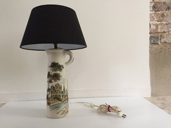Lampada in Ceramica Artigianale Cazalas – Lampade da tavolo, Textile (photo 10 of 17)