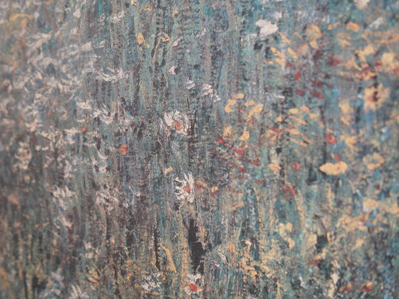 Image 1 of Tableau "La prairie bleue", copie, Claude Monet