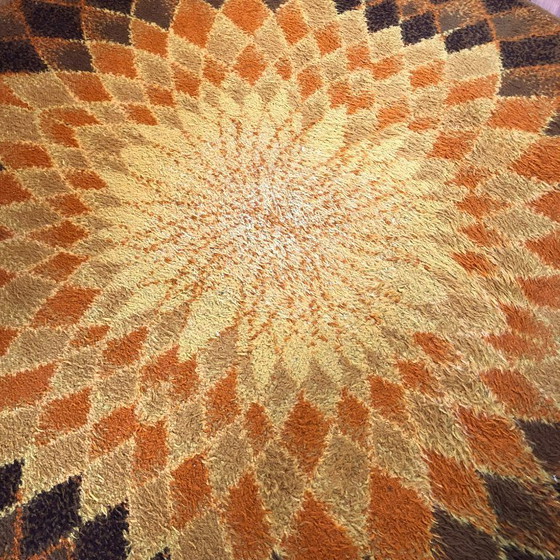 Image 1 of Runder „Desso“-Teppich, 1970er Jahre