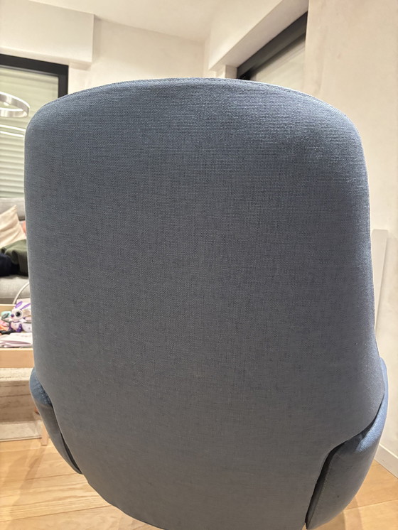 Image 1 of Bolia saga + poef blauw