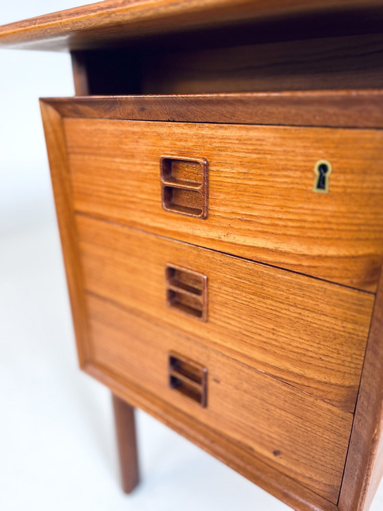 Image 1 of Bureau en teck, Erik Brouer, Brouer Møbelfabrik '60