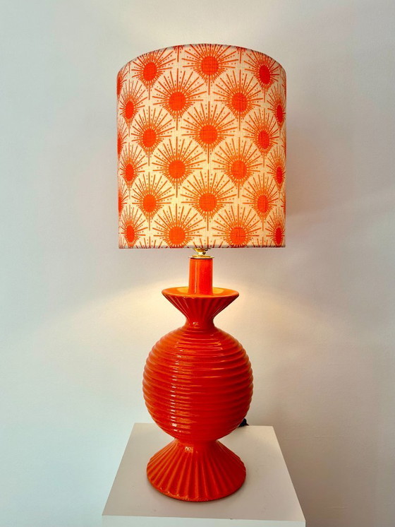 Image 1 of Lampada in ceramica Pop Art – Raro originale degli anni '60/'70