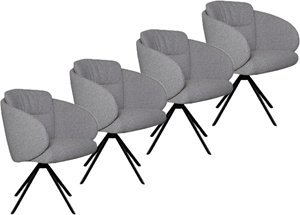 Image 1 of Gealux Potenza eetkamerstoel (set van 4)