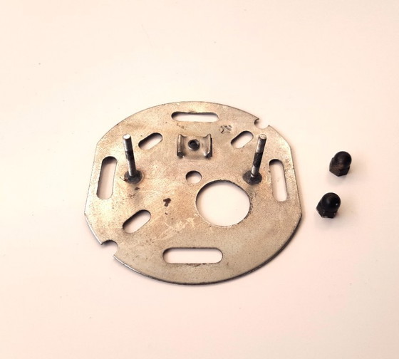 Image 1 of Raak 'Balance' wall lamp, Bertrand Balas metal lamp, 60s lamp, Space age wall lamp