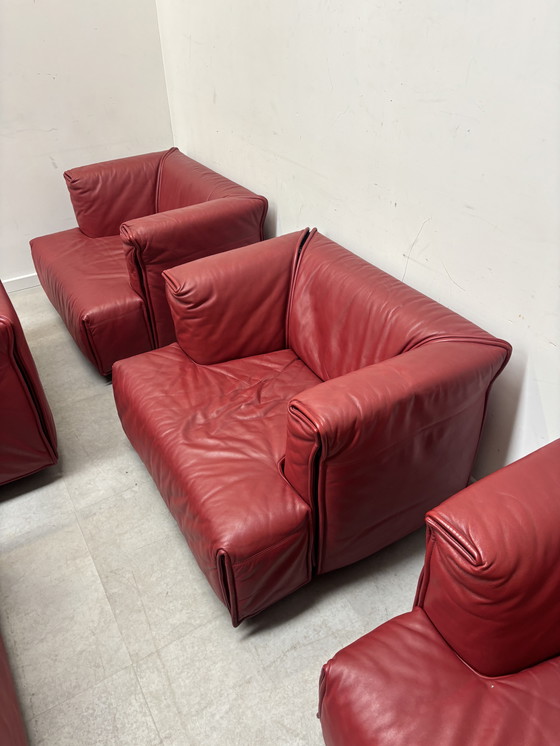 Image 1 of Divano Club "Cardigan" di Vico Magistretti per Cassina