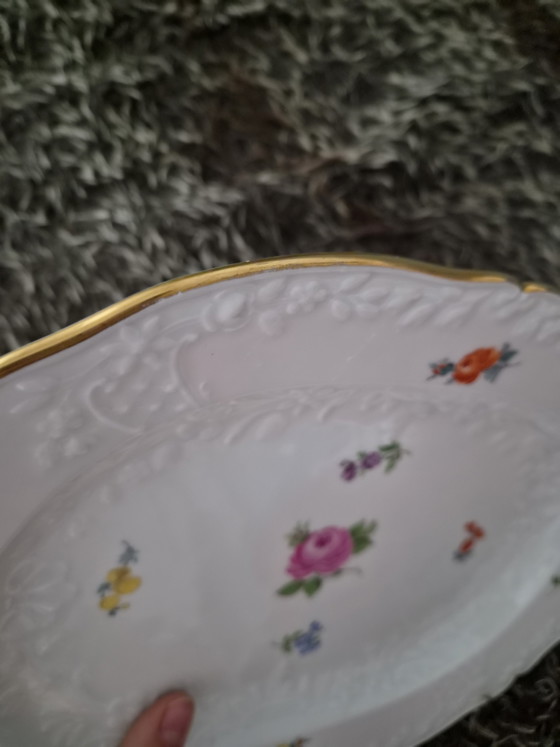 Image 1 of Serveerschaal Meissen porselein